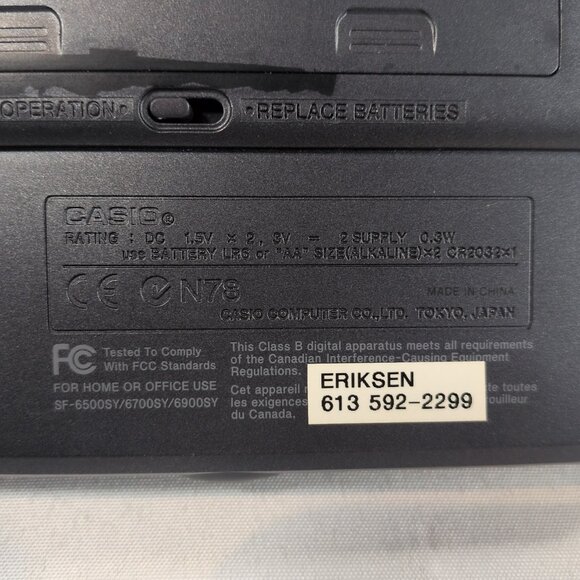 Casio SF-6900SY BOSS Business Organizer Scheduling System + Guide PDA Computer - Picture 11 of 16